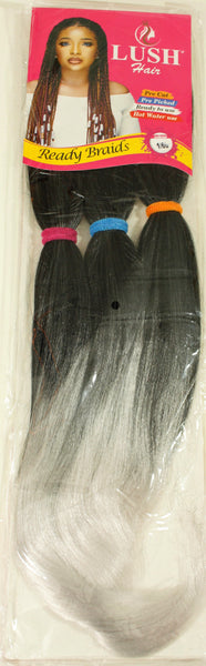 Wholesale Lush Hair Pre-Cut Pre-Picked Ready Braids 24" 165g Hair Extensions