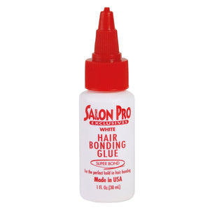 Salon Pro Hair Bonding Glue White 1oz