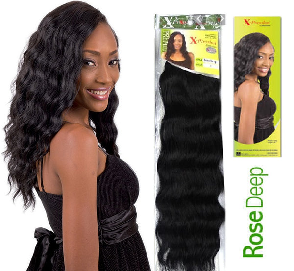 Wholesale Xpression Rose Deep Weave on Synthetic Hair Extensions.