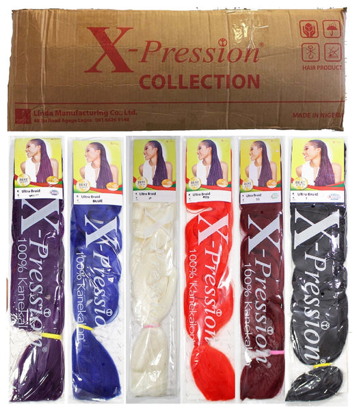 Wholesale X-pression Premium Ultra Braid 82" Hair Extension