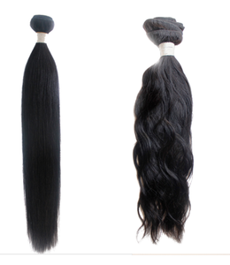 Wholesale 100% Brazilian Virgin Hair 95g Straight or Wavy 8" to 26"