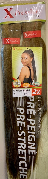 Wholesale Xpression Premium Ultra Braid Pre-stretched 46" Hair Extension