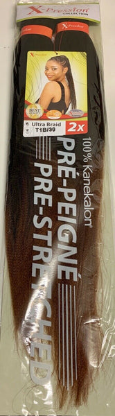 Wholesale Xpression Premium Ultra Braid Pre-stretched 46" Hair Extension