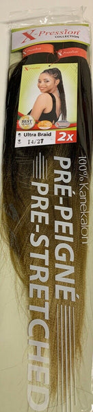 Wholesale Xpression Premium Ultra Braid Pre-stretched 46" Hair Extension