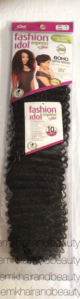 Sleek Fashion Idol Express Boho Water Braid 20"